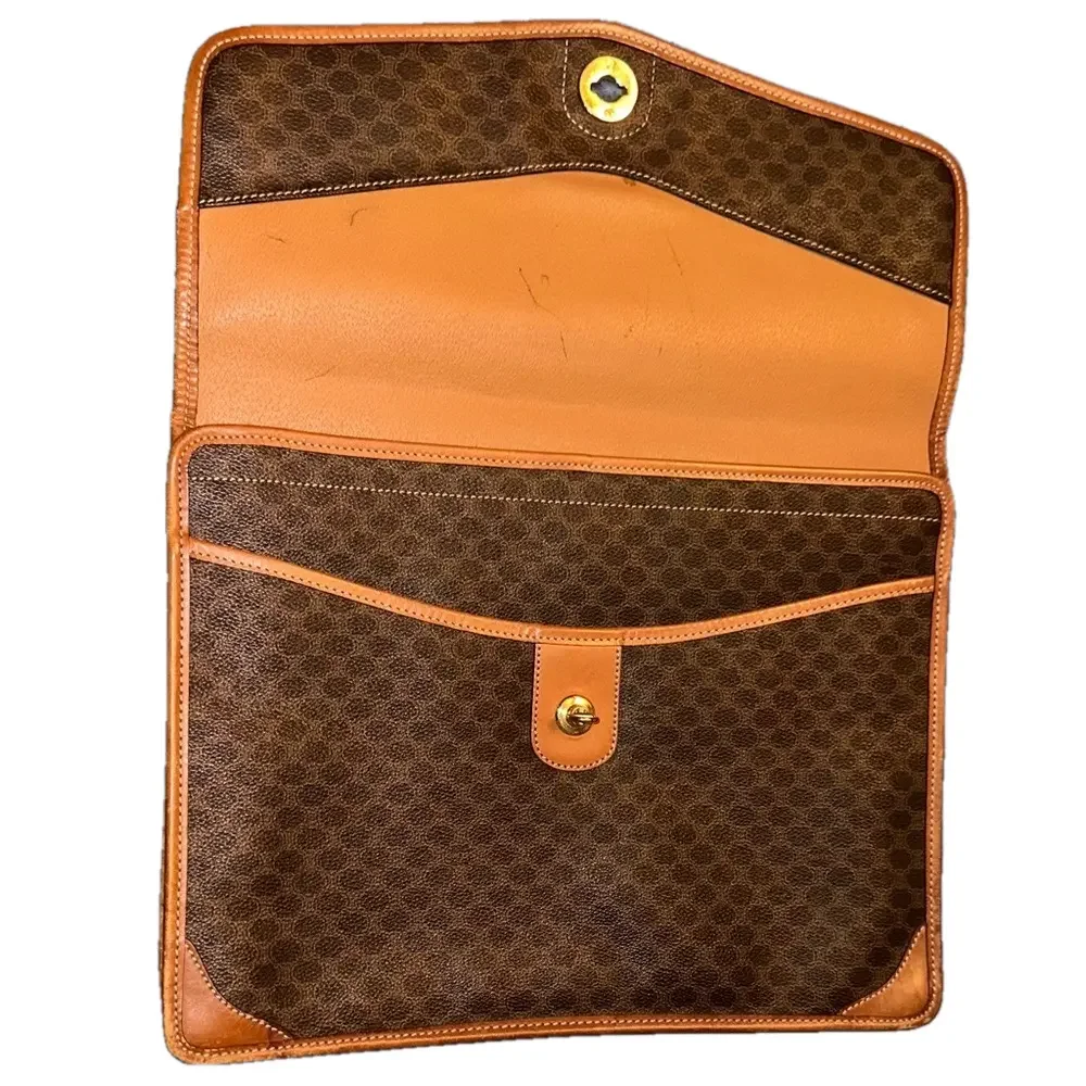 Celine Unisex Monogram Portfolio Vintage